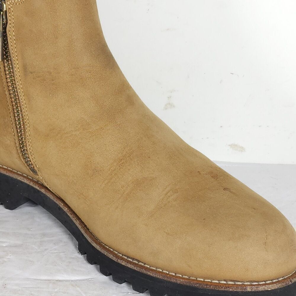 Samuel Hubbard Women's US 9,5 Ginger Nubuck Leather Pull On Ankle Chelsea Boots - Picture 14 of 16